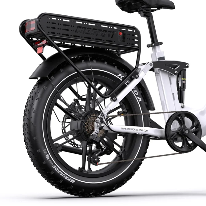 Onesport OT08Pro Full Suspension E-Bike - Imagen 4